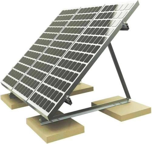 Concrete slab flat roof solar mounting (6)