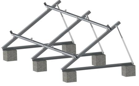 Ground adjustable solar mounting (25)