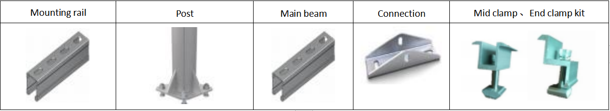 Ground adjustable solar mounting